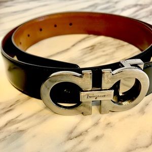 Authentic Ferragamo reversible belt